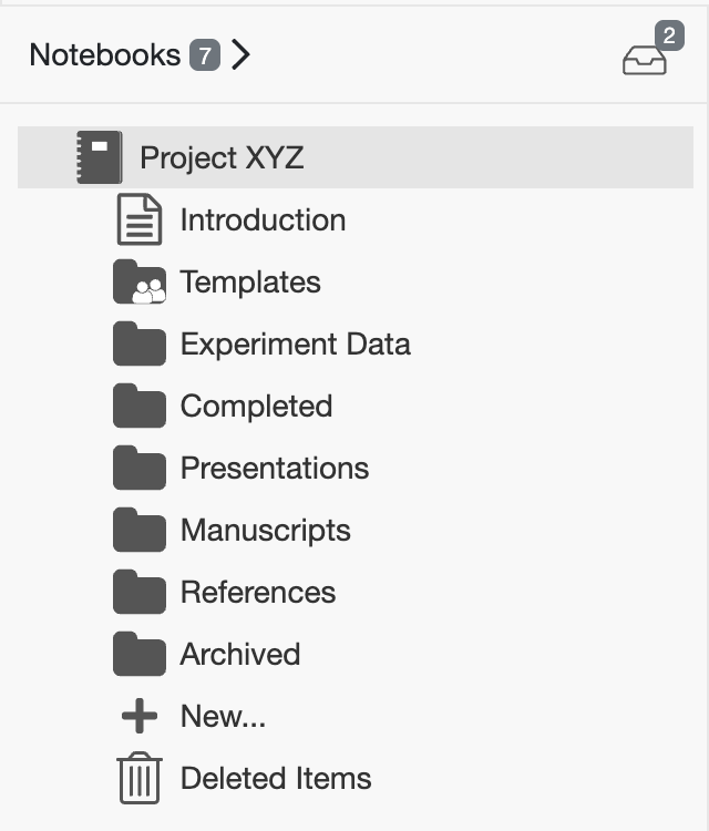 Notebook Manager Location via Notebook Navigator