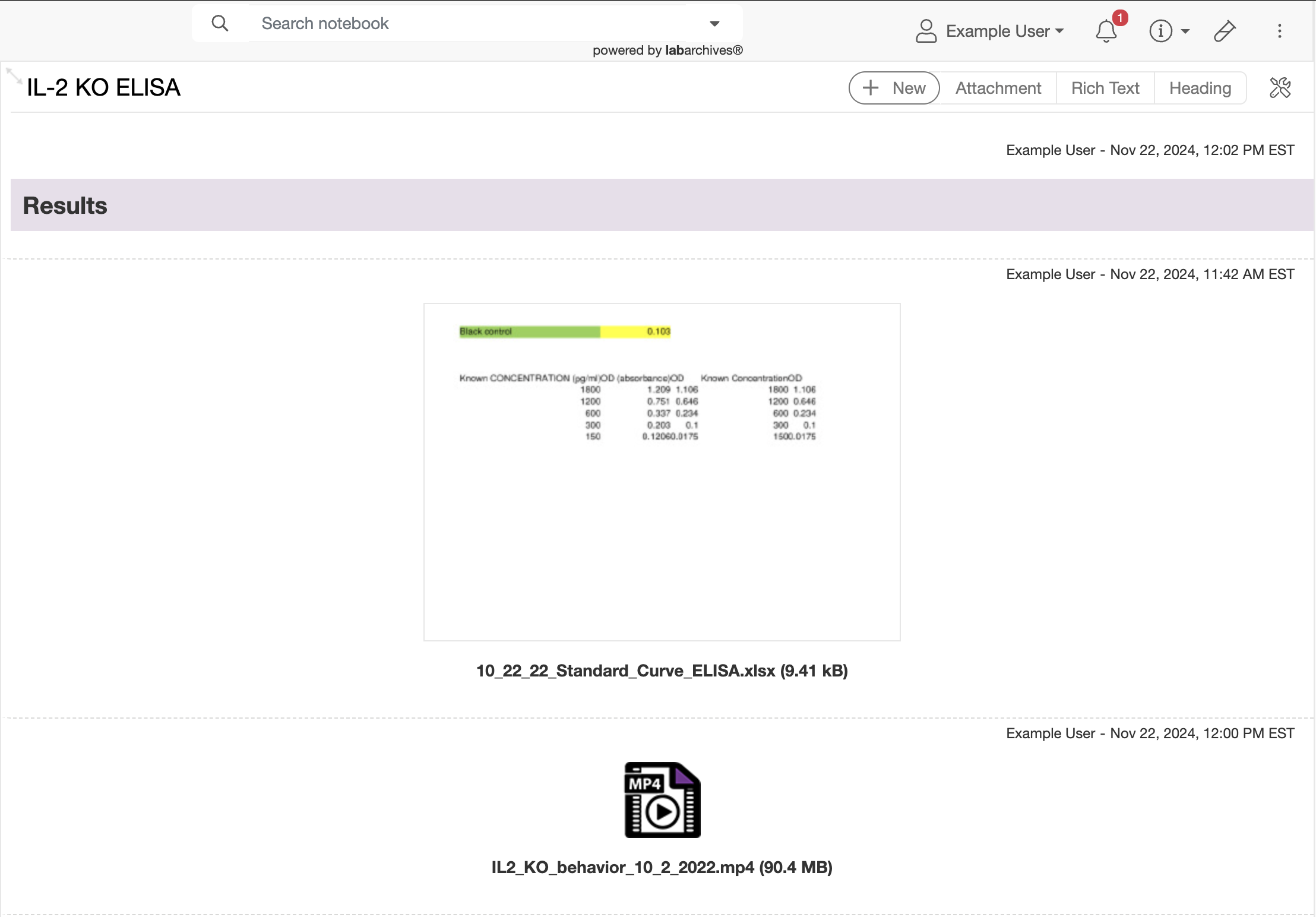 Attachments Saved to Page