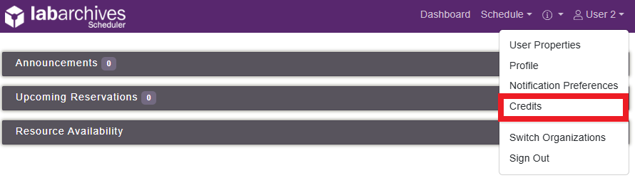 User Credit Page.png